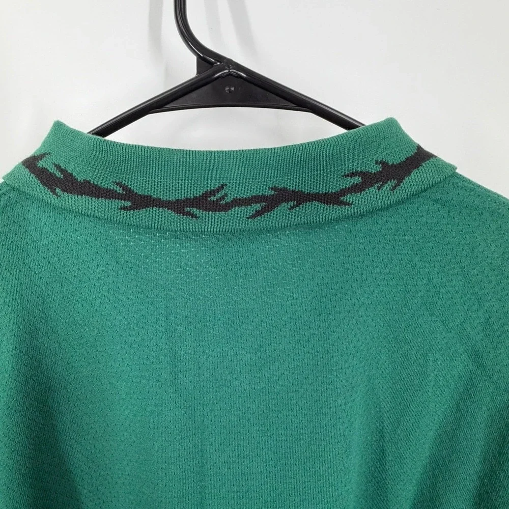 Vans Skate Mesh Polo Shirt Men Skateboarding Breathability Loose Fit Size Small